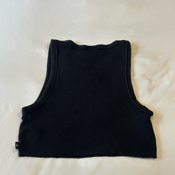 TNA Black Ribbed Tank - Picture 4 of 4